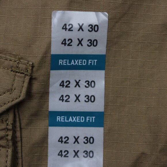 Carhartt Force Pants NWT Mens 42x30 Brown Tappen Cargo Relaxed Fit Straight - Picture 7 of 16